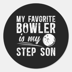 Adesivo Minha Boliche Favorita De Bowler Stepdad pai Passo