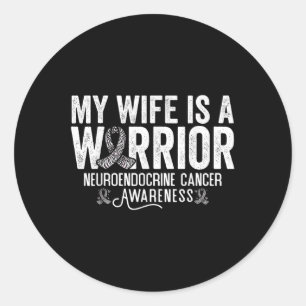 Adesivo Minha Esposa É Um Cancer Neuroendócrino Guerreiro