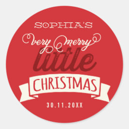 Adesivo Minha Feliz Pequeno Natal Bebê 1rua Natal