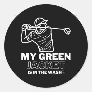 Adesivo Minha Jaqueta Verde na Lavagem Master Golf - Go Di