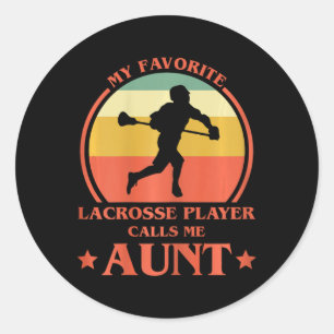 Adesivo Minha jogadora de lacrosse favorita me chama de ti