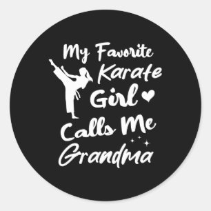 Adesivo Minha Karate Favorita Me Chama De Avó Mães D