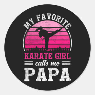 Adesivo Minha Karate Favorita Me Chama De Dia de os pais P