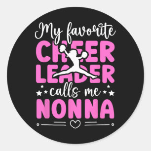 Adesivo Minha líder de torcida favorita Nonna Cheer Nonna 