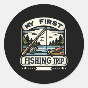 Adesivo Minha Primeira Viagem de Pesca