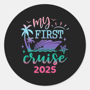 Adesivo Minha Primeira Viagem Familiar de Cruise 2025