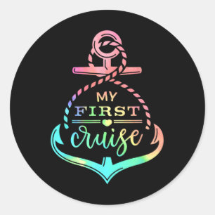 Adesivo Minha Primeira Viajante De Cruise Rookie Fora Corr