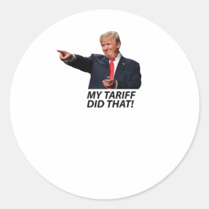 Adesivo Minha Tarifa Fez Aquele Memória De Trump