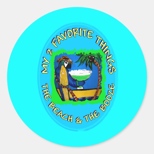 ADESIVO MINHAS 2 COISAS FAVORITAS (Frente)