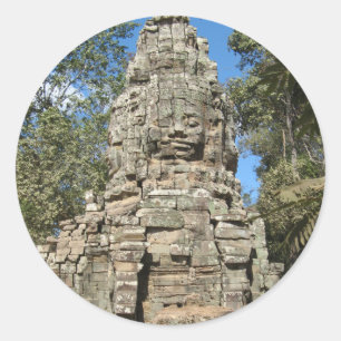 Adesivo Mini Bayon… Ta Prohm, Siem Reap, Cambodia