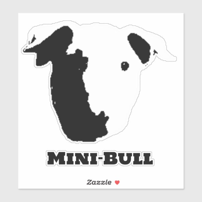 ADESIVO MINI BULL STICKER (Folha)