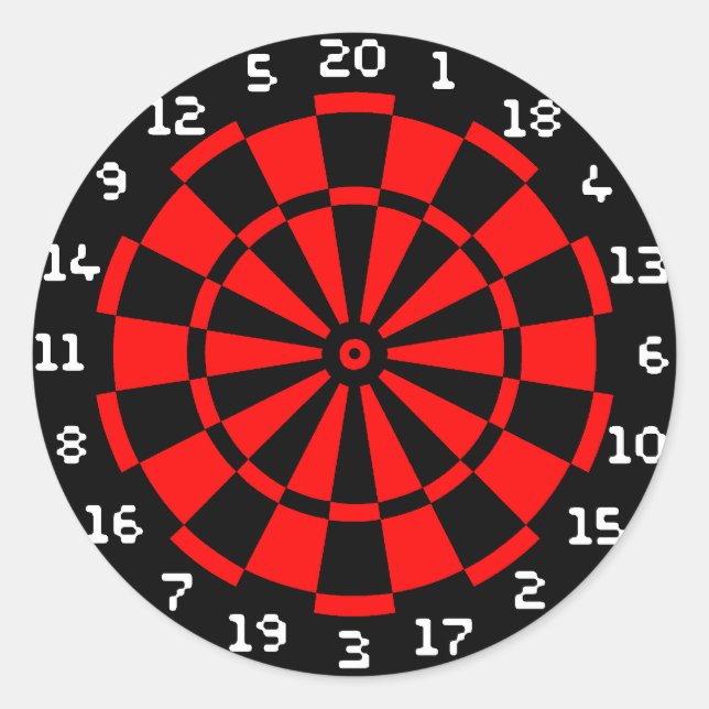 Adesivo Mini DartBoard (Frente)