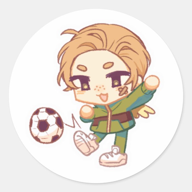 Adesivo Mini defensor divino (Frente)