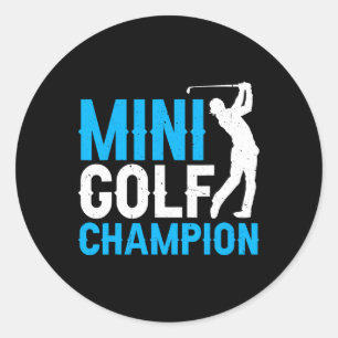 Adesivo Mini Golf Champion —