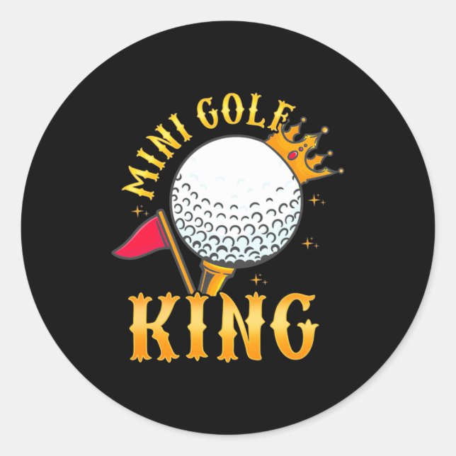 Adesivo Mini Golf King (Frente)