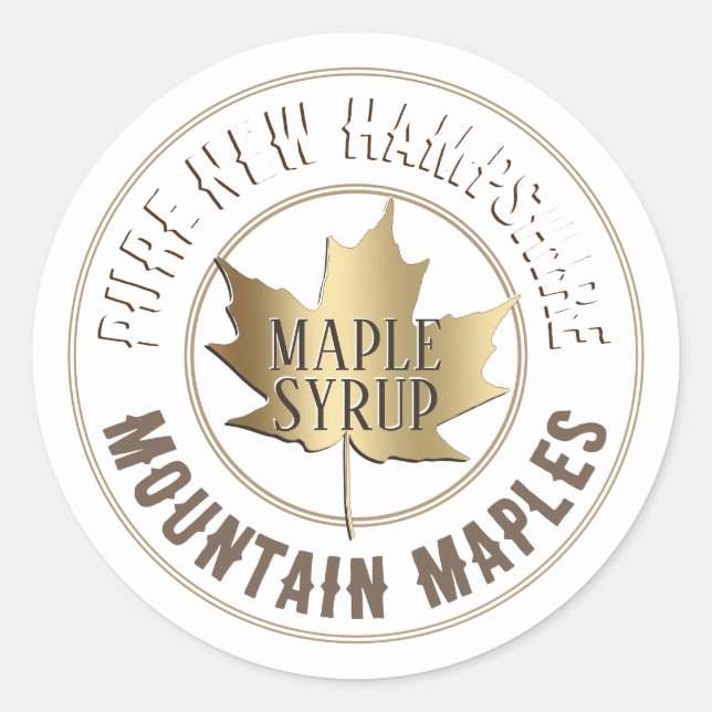 Adesivo Mini Rótulo de Mapeamento de Folha de Folha Dourad (Frente)