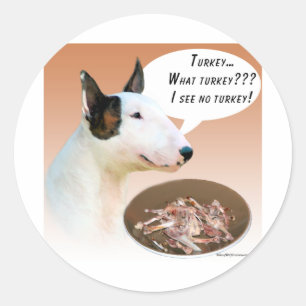 Adesivo Miniatura Bull Terrier Turquia