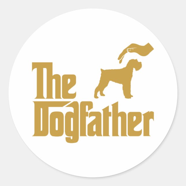 Adesivo Miniatura Schnauzer (Frente)