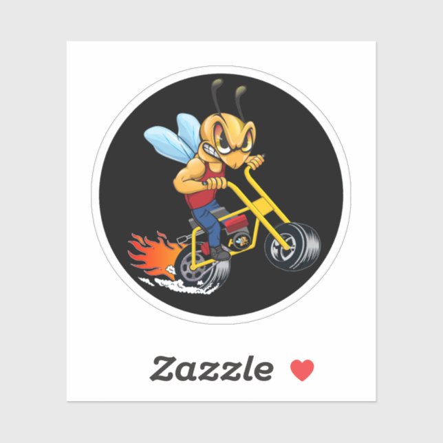 Adesivo Minibike Newbee Pull Start Sticker (Folha)