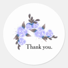 Adesivo Minimalist Business Thank You Sticker