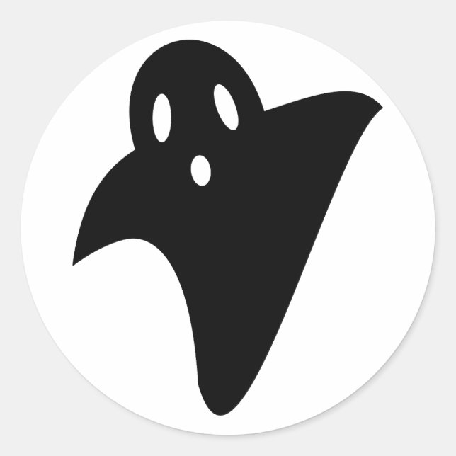 Adesivo Minimalist cute ghost  (Frente)