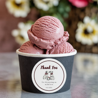 Adesivo Minimalist Gender Neutral Chic Dalmation 