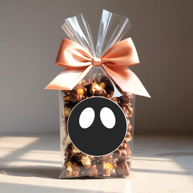 Adesivo  Minimalist Ghost Face Halloween Sticker (Criador carregado)