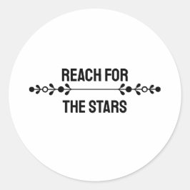Adesivo Minimalist "Reach For The Stars"