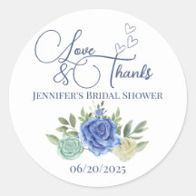 Minimalista amor floral e agradecimento casamento 