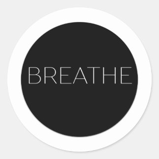 Adesivo Minimalista Breathe Sticker