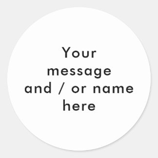 Adesivo Minimalista Personalizado Preto e Branco