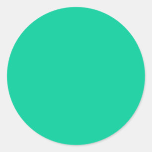 Adesivo Minimalista Profissional Sólido Verde Caribenho