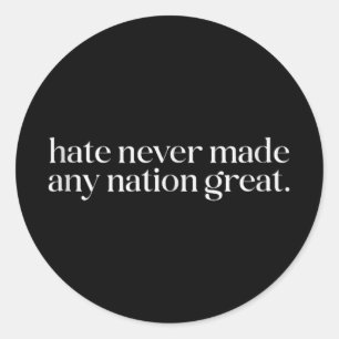 Adesivo Mínimo de citação Democrata Presidente Liberal Ant