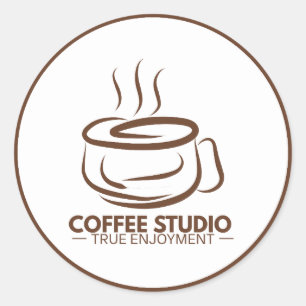 Adesivo Mínimo expresse-se como um espresso amante de