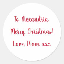 Mínimo Feliz Natal da Mãe Vermelha e Branca