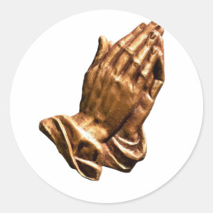 Adesivo ministério praying das mãos