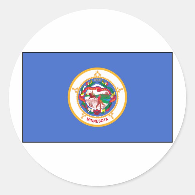 Adesivo Minnesota Flag (Frente)