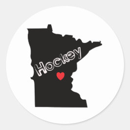 Adesivo Minnesota Hockey