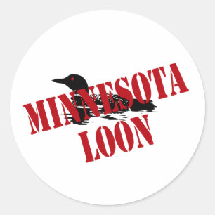 Adesivo Minnesota Loon
