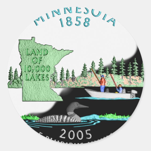 Adesivo Minnesota Sticker (Frente)