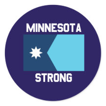 Adesivo Minnesota Strong