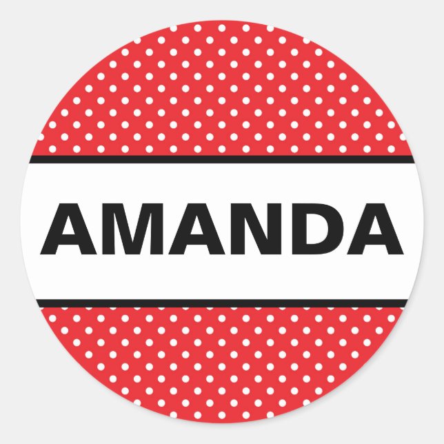 Adesivo Minnie Mouse Inspire Custom Name Sticker (Frente)