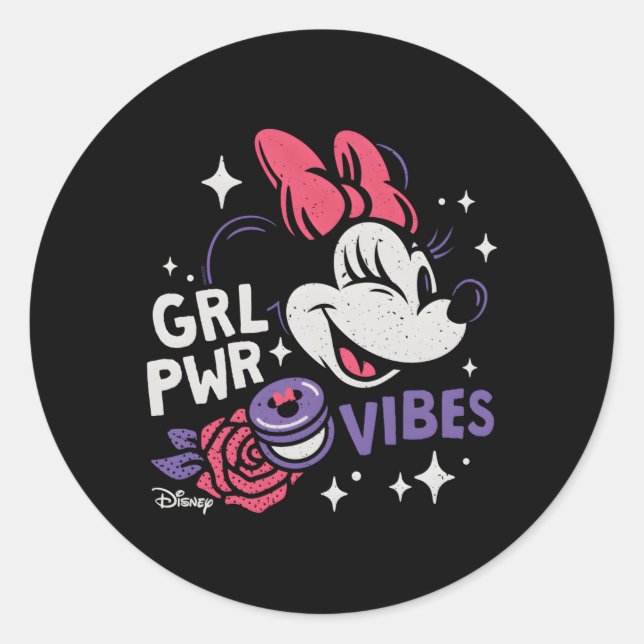Adesivo Minnie Power S (Frente)