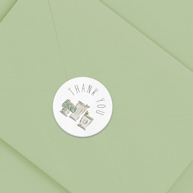 Adesivo Mint Julep Obrigado (Criador carregado)