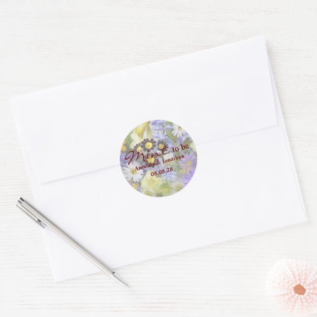 Adesivo Mint to Be Field Flowers Envelope Seal (Envelope)