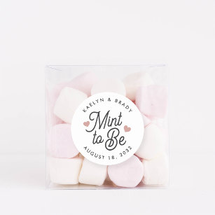 Adesivo Mint to Be Personalised Wedding Favor