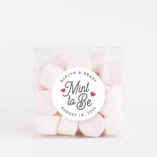 Adesivo Mint to Be Personalised Wedding Favor