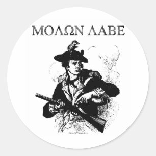 Adesivo Minuteman de Molon Labe