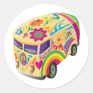Adesivo Minvan retro