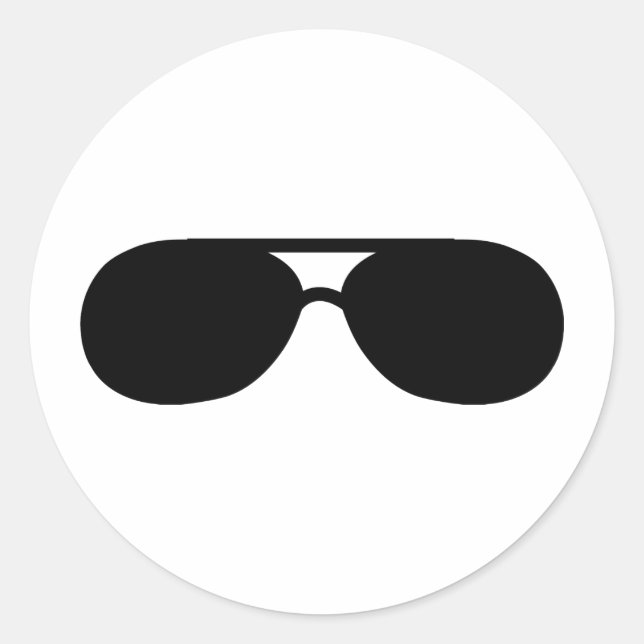 Adesivo mira de óculos escuros (Frente)